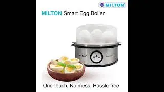 Smart Instant Egg Boiler | Automatic Operation |  Egg Boiler | Milton Home Appliances