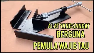 membuat ragum sudaut 45&deg; || making vise angle 45&deg;