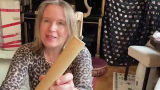 Harfenfreund 22-string harp, unboxing, first playing