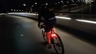 350 km Night Ride with Magnic Microlights