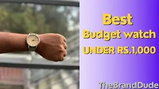 Best Budget Watch under 1000 Rupees | Sonata Poze | TheBrandDude