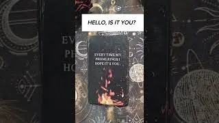 HELLO, IS IT YOU?  #tarot #fyp  #lovereading
