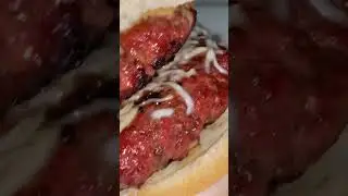 What a 1 POUND burger looks like