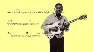 Chords for Sunny (Bobby Hebb)