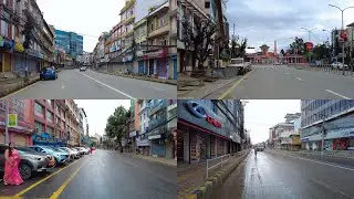 Kathmandu Roads Looks AMAZING During Dashain VIJAYA DASHAMI 2022 - 4K bicycle tour through the City