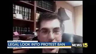 Legal Look Into Lafayette Mayor President Josh Guillory's Protest Ban