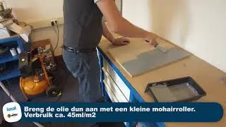 Houten vloer oli&euml;n met Lobasol | Maiburg