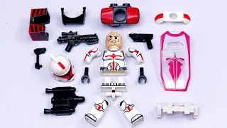 Кастомная фигурка LEGO Star Wars Clone Shock Trooper | Неофициальная минифигурка