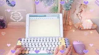 ASMR | Unboxing Logitech POP Keys Mechanical Keyboard, Divoom Ditoo Pixel Art Speaker