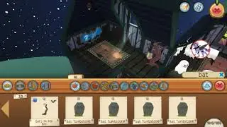 Haunted house speed den decoration! | Animal jam play wild!
