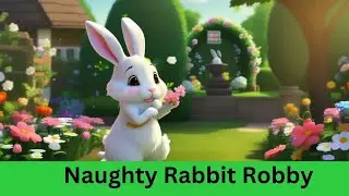 Naughty Rabbit Robby #video #moralstories #viral #viralvideo #entertainment #fun #funny #stories