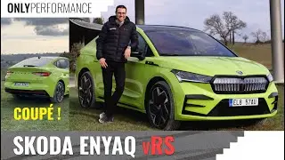 2022 Skoda Enyaq iV vRS Coupé - a Performance Electric SUV but still Suitable for the Family !