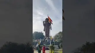 70-foot tall statue of Lord Ram In Nashik | #nashik #tapovan #lordram #shorts #ytshorts