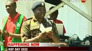СМОТРИТЕ, КАК ПРЕЗИДЕНТ РУТО ПОЕТ СВОЮ ЛЮБИМУЮ МУЗЫКУ В KDF PASS OUT IN LAIKIPIA!!!