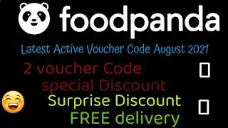 Foodpanda Active voucher Code | Special Discount Code From Foodpanda