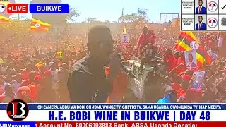 Bobi Wine Delivers a Raw, Powerful Roadside Speech in Buikwe as Police Fire Tear Gas
