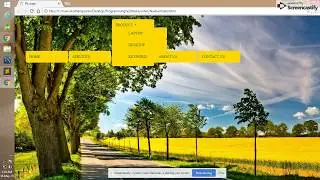 How to create navbar and dropdown navbar using html and css in simple manner