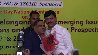 Reconstruction of Telangana State | Ponguleti Srinivasa Reddy | Osmania University | Inaugural