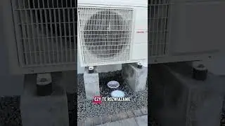 Odprowadzenie skroplin od pompy ciepła ,najbardziej bezobsługowe i trwałe 160 mm rura na 1,2 m