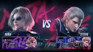 KingShany (Nina) vs Polaris (Steve) Best of 3 Tekken8