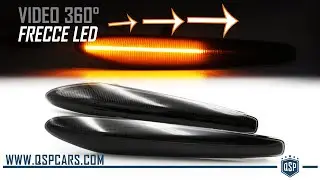 Frecce Laterali Dinamiche LED per Alfa Romeo, TEST Accensione Scorrimento Sequenziale | QSPCARS Test