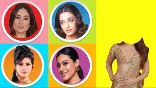 Guess The Actress Head Game  | wrong head puzzle with filmi actress।  favourite actress HEAD PUZZLE
