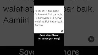 save dan share ke pasangan msg2 ya #quotes #scripting #rezeki #motivasi #afirmasi #trending