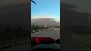 keindahan gunung merapi