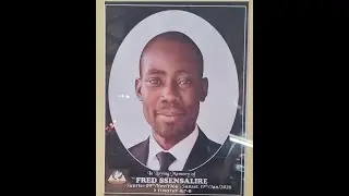VIGIL SERVICE IN MEMORY OF FRED SSENSALIRE MISANGO