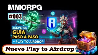 🎮Zeeverse GamePlay +Nuevo Play To Airdrop🪂Gu&iacute;a PASO a PASO🚀 #003 #ganadinerojugando #playtoearn #vee