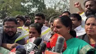 Kalvakuntla Kavitha Press meet | Gnp