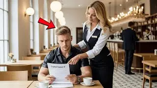 ＂SIE MÜSSEN RAUS,HERR＂ Sagte Die Neue Kellnerin Zum CEO —Sekunden Bevor Der Deal Abgeschlossen Wurde