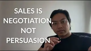 Sales Is Negotiation, Not Persuasion | Master's of Sales EP 007