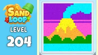 Sand Loop level 204 solution