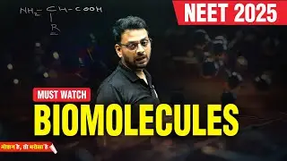 👉Biomolecules | NEET 2025 | NEET FREE CLASSES | MOTION ONLINE #neetpreparation #neet