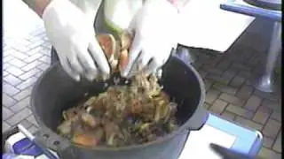 White Castle Hamburger Cooking, Mega Turkey Stuffing