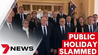 Queen public holiday announcement slammed as 'shambolic' | 7NEWS