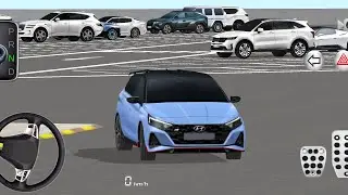 New hyundai super asta car in highway 🛣️/ 3D driving class gaming/ mercedes benz car 