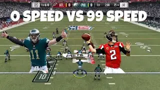0 SPEED VS 99 SPEED WITH 0 CATCHING MADDEN 17