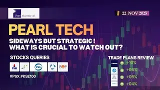 #PSX | Pearl Tech: KSE100 &mdash; Sideways but Strategic! What is crucial to watch out?