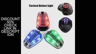BOOIU Tactical Helmet Light Survival Signal Light Airsoft Helmet IR Lamp Adapter Identification Lamp