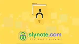 Slynote.com Send encrypted notes and attachments