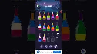 How to complete 126 Level love water color sort puzzle game 2023