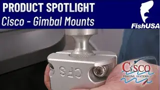 Cisco Fishing Systems - Gimbal Mounts for Double, Triple, and Multi Rod Holders