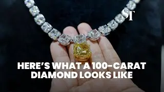 100-carat diamond necklace makes world debut in Singapore
