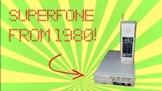 Vintage SuperFone CT505HSI Long Range Phone from 1980!