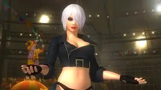 Dead or Alive 5 Last Round - Angel vs Lucky Chloe - No Music - No HUD