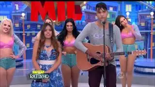 Programa do Ratinho - Dez Ou Mil - Naiá e Dhí - Dia 15/06/2015.