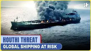Shocking New Footage: Houthi Rebels Attack Cargo Ship in Red Sea | Israel Strikes Back
