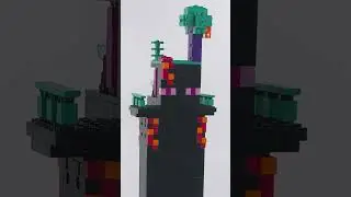 LEGO 21279 Minecraft The Enderman Tower - Speed Build #minecraft #lego